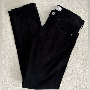 J. Crew 484 Black Corduroys 30x32